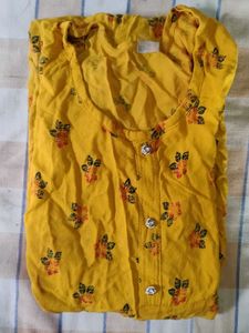 Print Kurti floral for home and occasion.