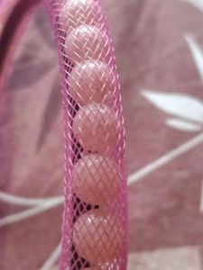 Pink Pearl Embellished Headband