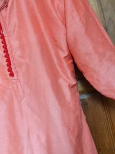beautiful red salwar