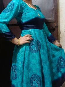 Beautiful Frock Kurti With Dori