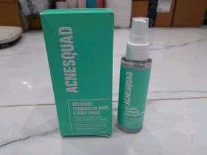 Acne Squad Breakout Terminator Back & Body Spray
