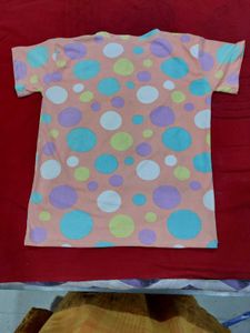 Adidas Pastel Polka Dot T-Shirt