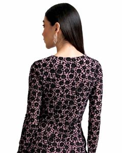 Kazo sheer Long Sleeve Top