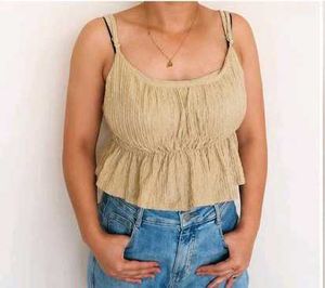 Smocked Ruffle Tank Top