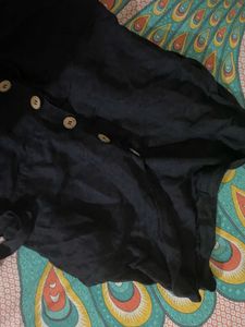 Chic Black Romper