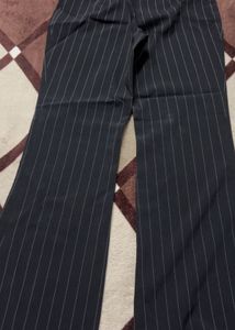 Pinstripe Flare Pants