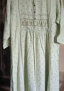Light Green Printed Kurta