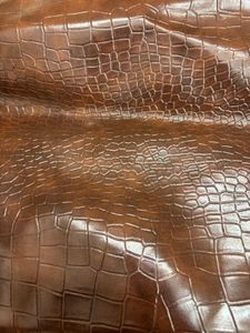 Leather Chic Croc-Embossed Tote Bag
