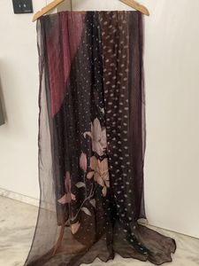 Designer Floral Dupatta