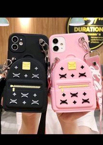 Black Iphone 13 Cover With Bagpack Back