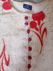 Chic Floral Print Kurta Set with Dupatta
