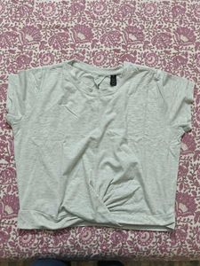 Twist Front T-Shirt - Casual Style