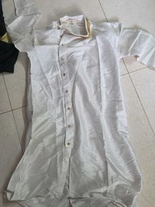 Elegant White Kurta for Men