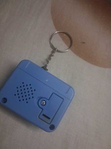 Cute Blue Keychain