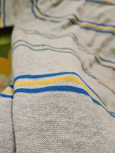 Striped V-Neck Sweater