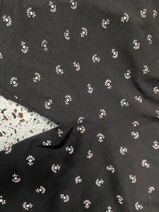 Cute Black Floral Shorts