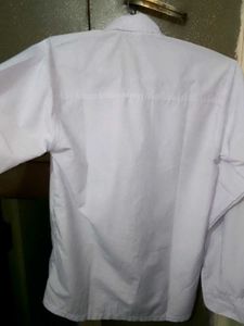 Classic White Button-Down Shirt