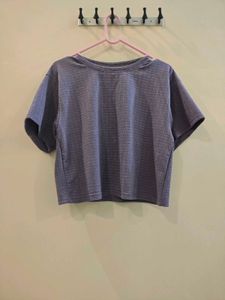 Purple Striped T-Shirt