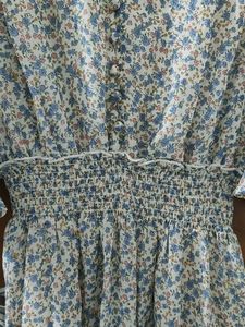 Charming Floral Print Dress