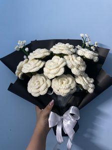 Handmade Crochet Flower Bouquet