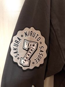 Max Naruto Printed Cropped Sweatshirt (Size - M)