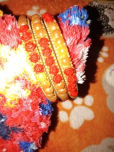 Beaded Bangle Set
