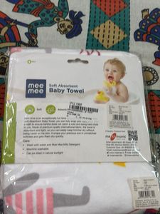 Mee Me Baby Towel Brand New