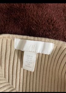 HnM ribbed top