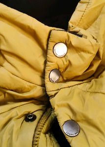 Quilted Mustard Yellow Jacket