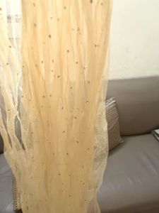 Fully Hand Embellished Xl Size Kurta With Net