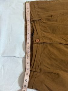 Brown Wide Leg Pants