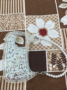 Luxury Bling Phone Case with Pearls
