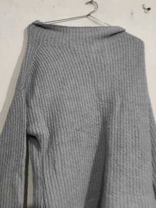 blue Knit t-shirt