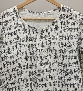 Printed Women's short Kurta