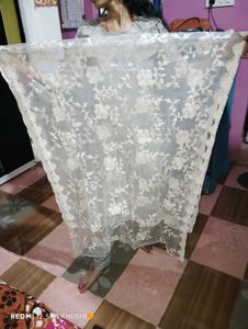 Elegant Floral Print Dupatta