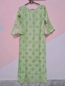 Pastel Green Floral Kurta