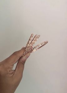 Elegant New Beaded Bangles Set