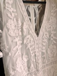 White Lace Romper