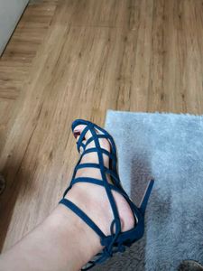 MANGO Woman heeled gladiator
