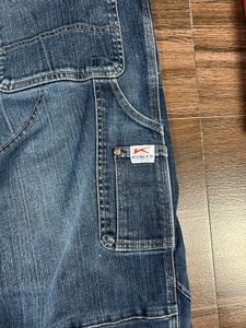 Men's Blue Denim Cargo Jeans