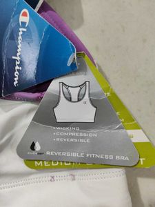 Champion reversible Purple Sports Bra