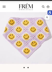 Pintresty Crochet Bandana