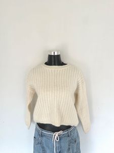 Cream Knit Sweater