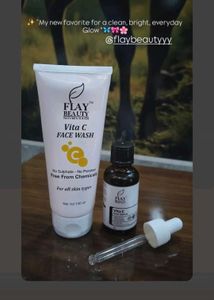 Flay Beauty Vita C Face Wash & Serum