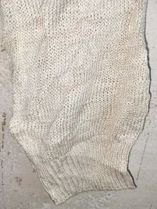 Cream Cropped Knit Cardigan Shrugs