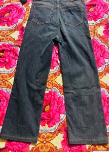 Classic Dark Wide Leg Jeans for Women & girls