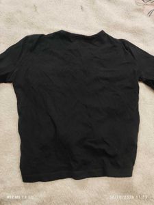 Chic Black Ruched Long Sleeve Top