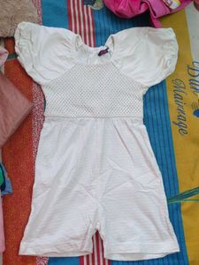 Cute White Romper