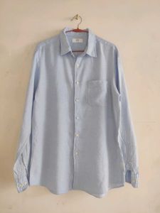 Light Blue Button-Up Shirt