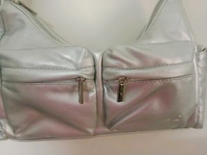 Stylish Silver Hobo Shoulder Bag Fastrack